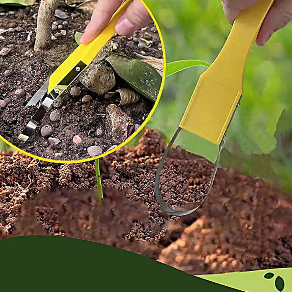 Iron Loop Handle Weeder Tool