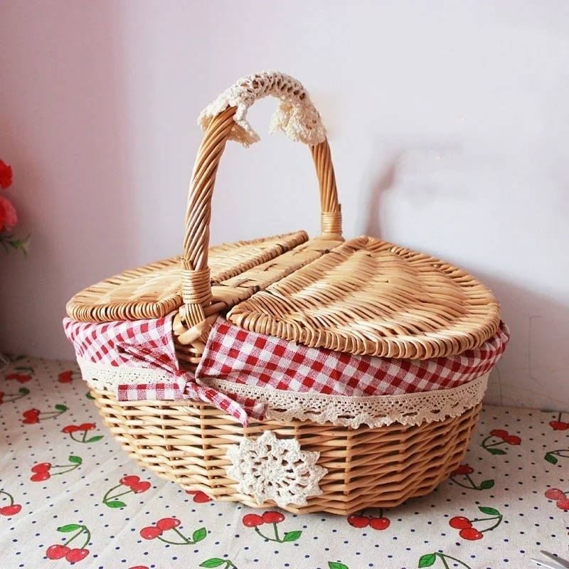 Wicker Picnic Basket