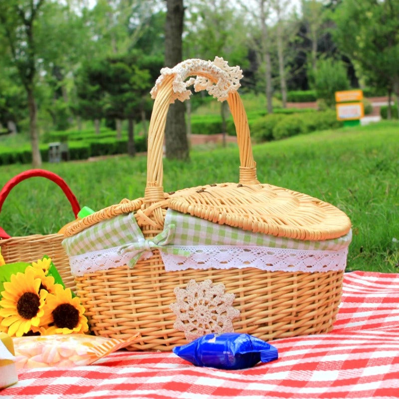 Wicker Picnic Basket