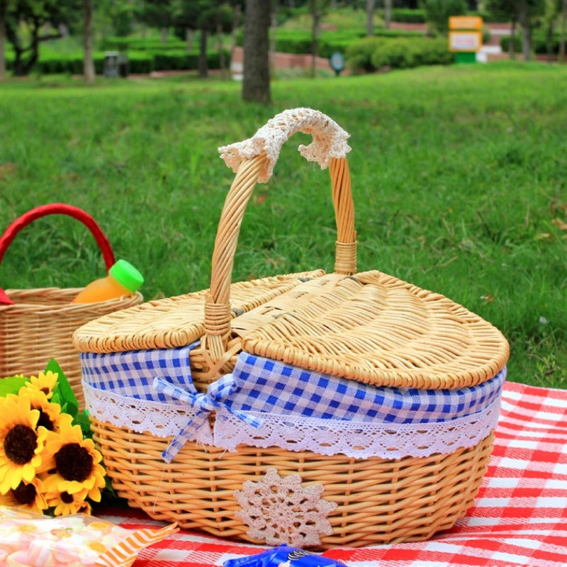 Wicker Picnic Basket